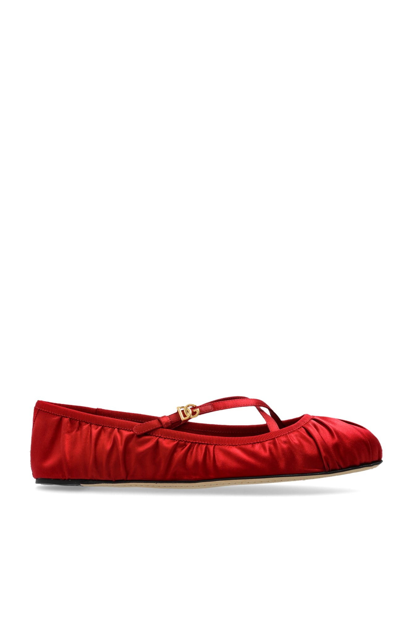 Dolce & Gabbana Satin Ballet Flats | Women's Shoes | Vitkac